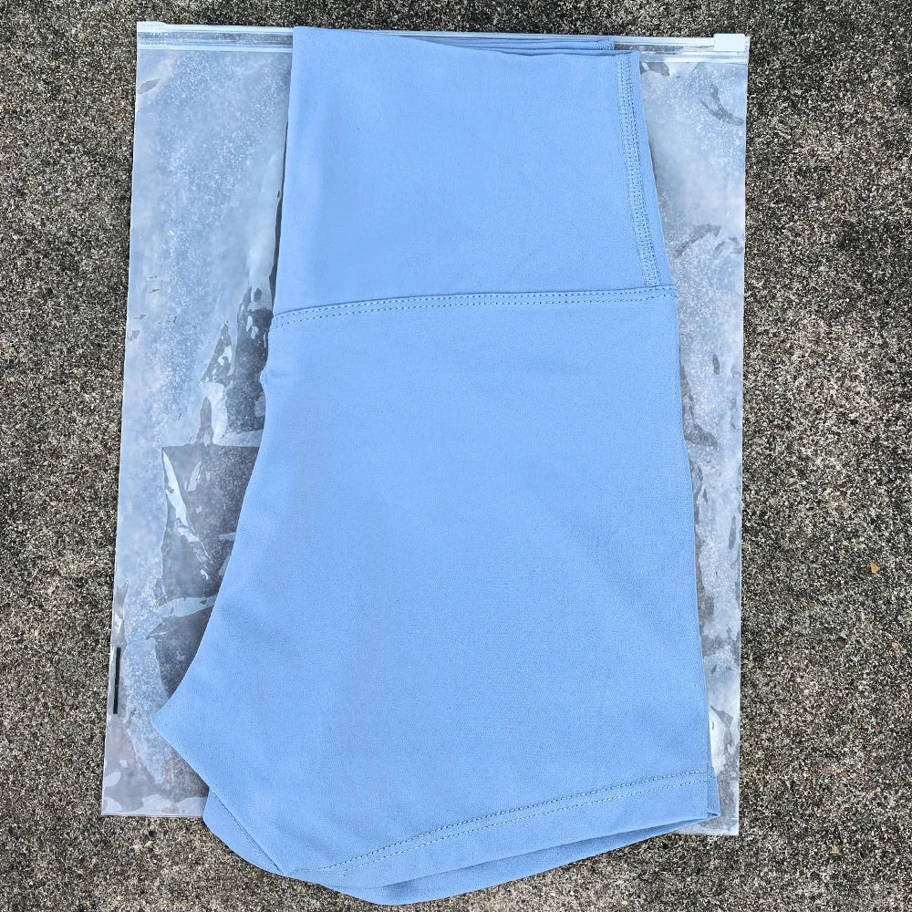 HIGH WAIST YOGA BIKER SHORTS