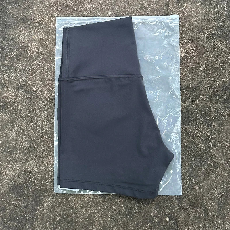 HIGH WAIST YOGA BIKER SHORTS