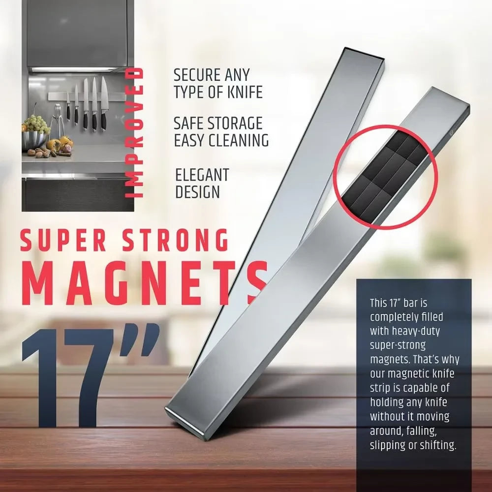 Stainless Steel Magnetic Knife Strip