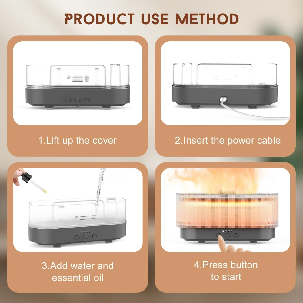 Sejoy Flame Aroma Humidifier