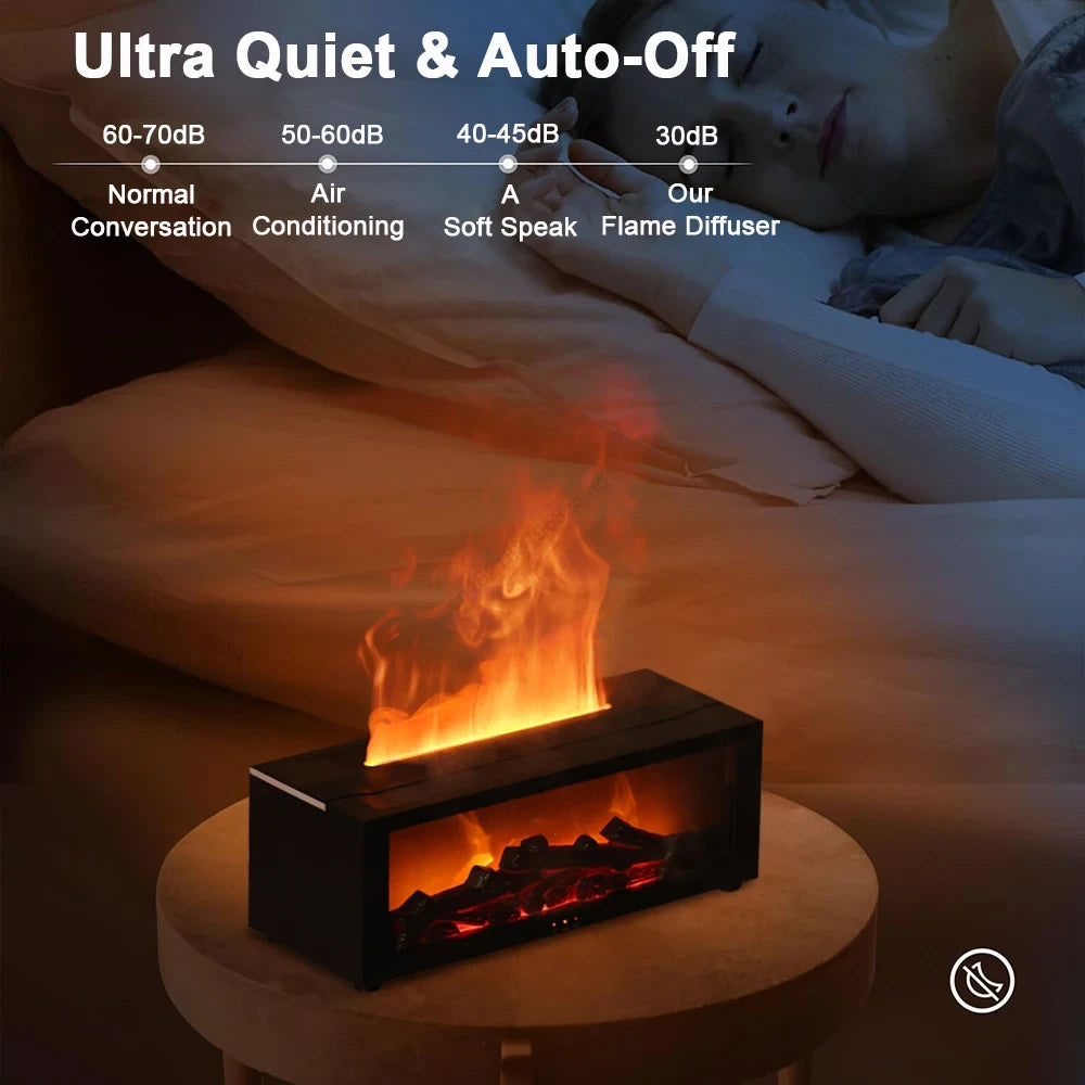 Flame Aroma Diffuser Humidifier