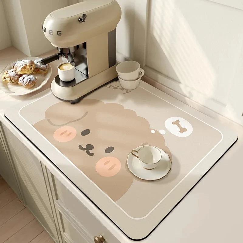 Super Absorbent Kitchen Drying Mat