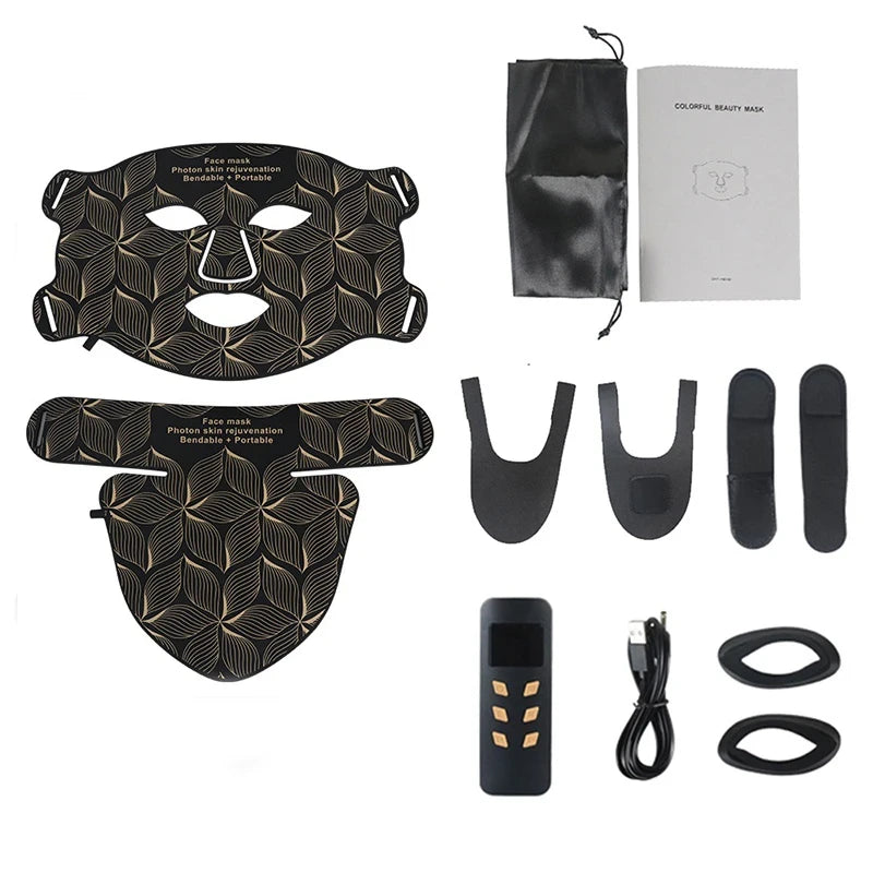 Facial LED Light Therapy Mask