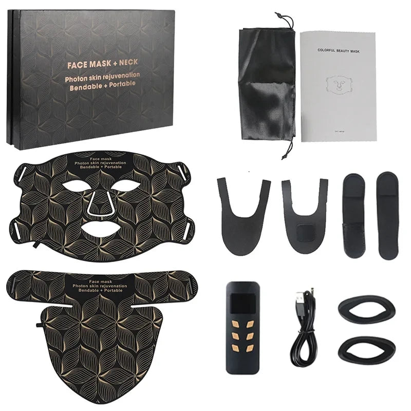 Facial LED Light Therapy Mask