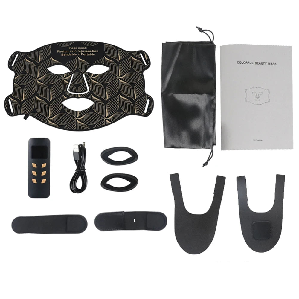 Facial LED Light Therapy Mask