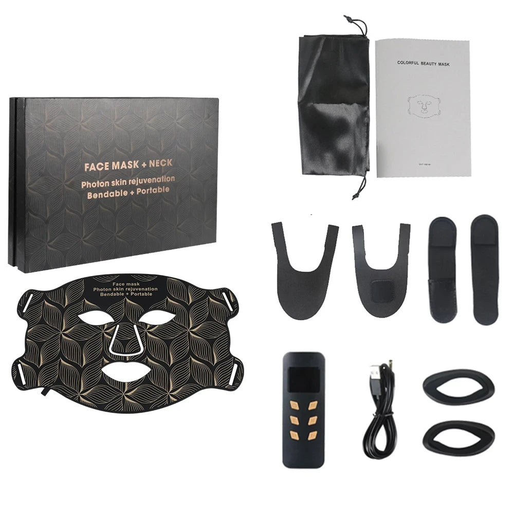 Facial LED Light Therapy Mask
