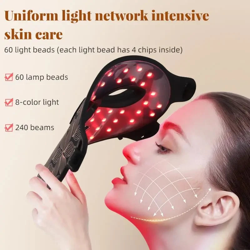 Facial LED Light Therapy Mask