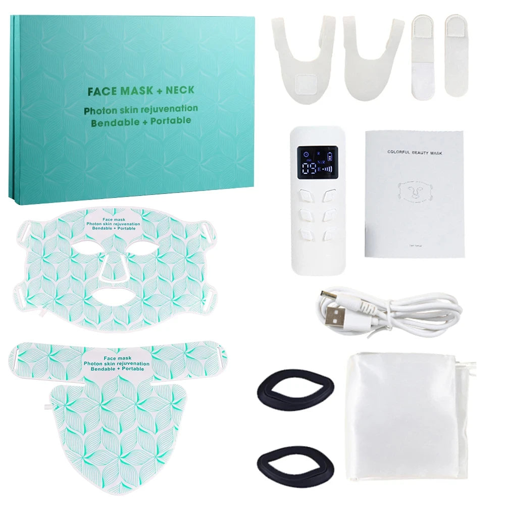 Facial LED Light Therapy Mask