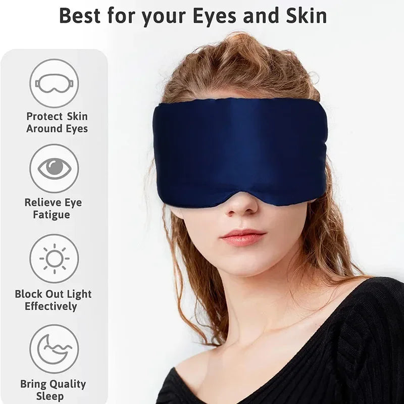 100% Mulberry Silk Light Blocking Sleeping Mask