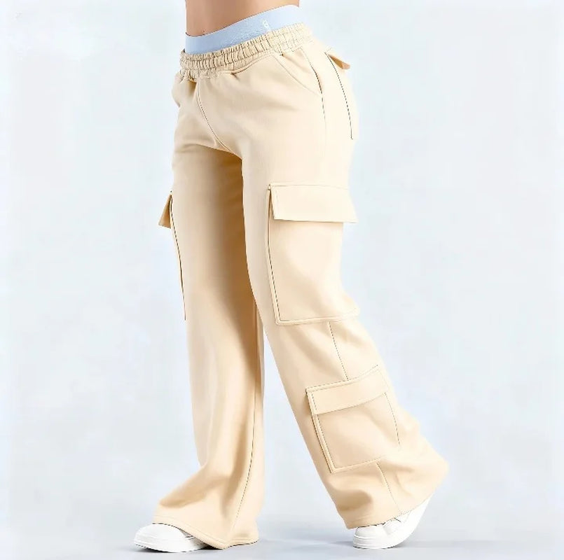 Wide Leg Cargo Pants