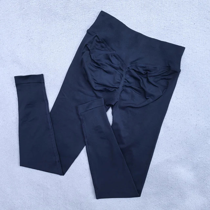 SEAMLESS SCRUNCH YOGA LEGGINGS