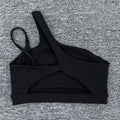 Off Shoulder Strap Sports Bra 
