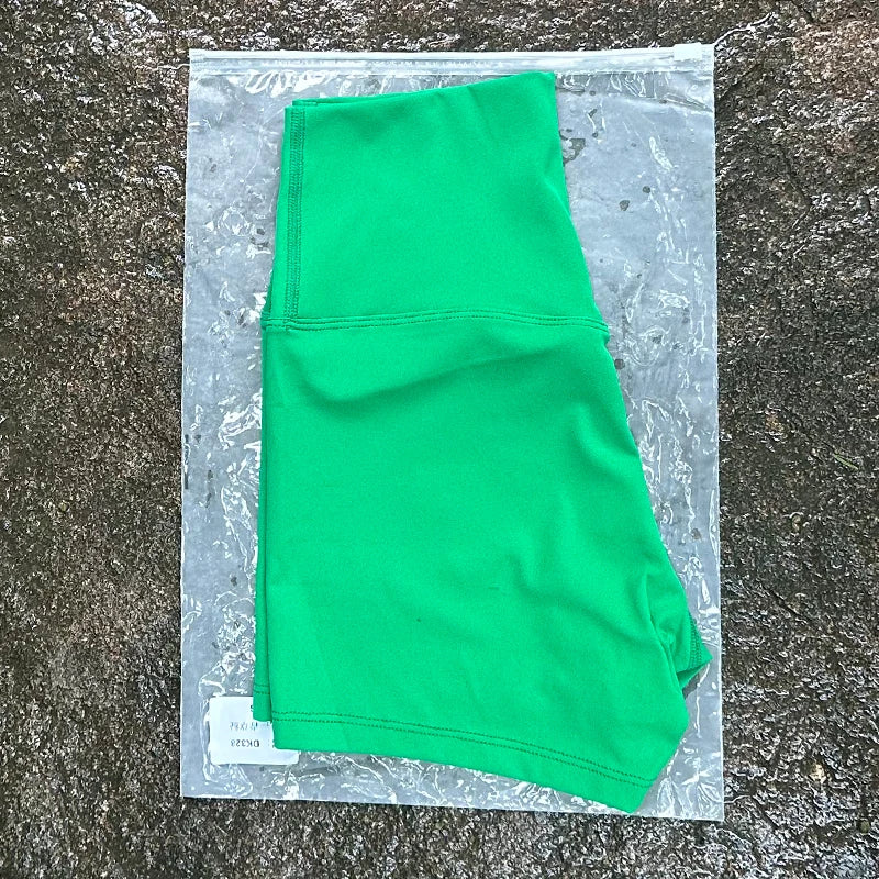 HIGH WAIST YOGA BIKER SHORTS