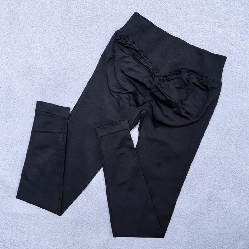 SEAMLESS SCRUNCH YOGA LEGGINGS