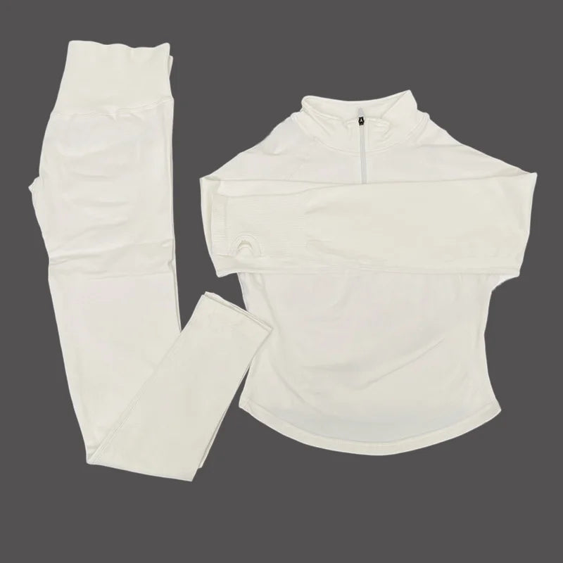 Two Pice Quarter Zip jacket and Impact leggings Set