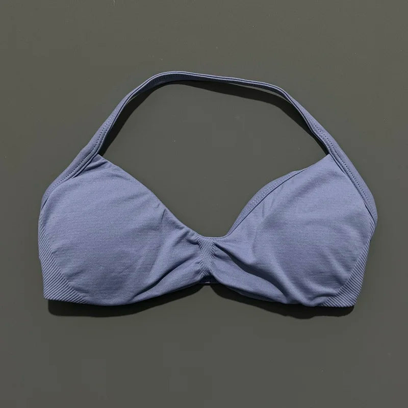 STRAPPY SEAMLESS YOGA BRA