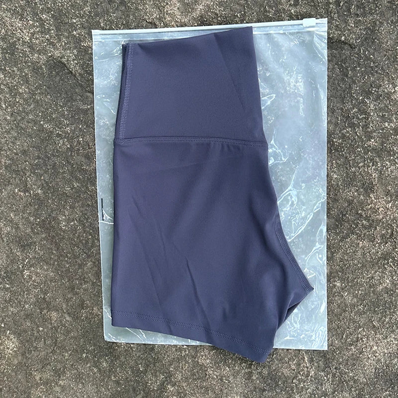 HIGH WAIST YOGA BIKER SHORTS