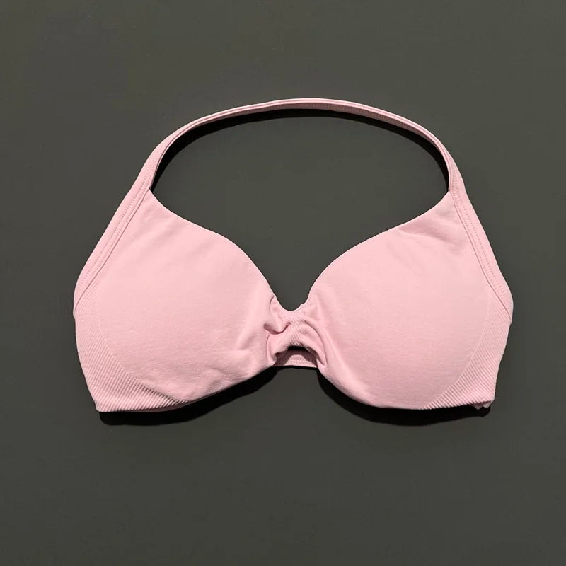 STRAPPY SEAMLESS YOGA BRA