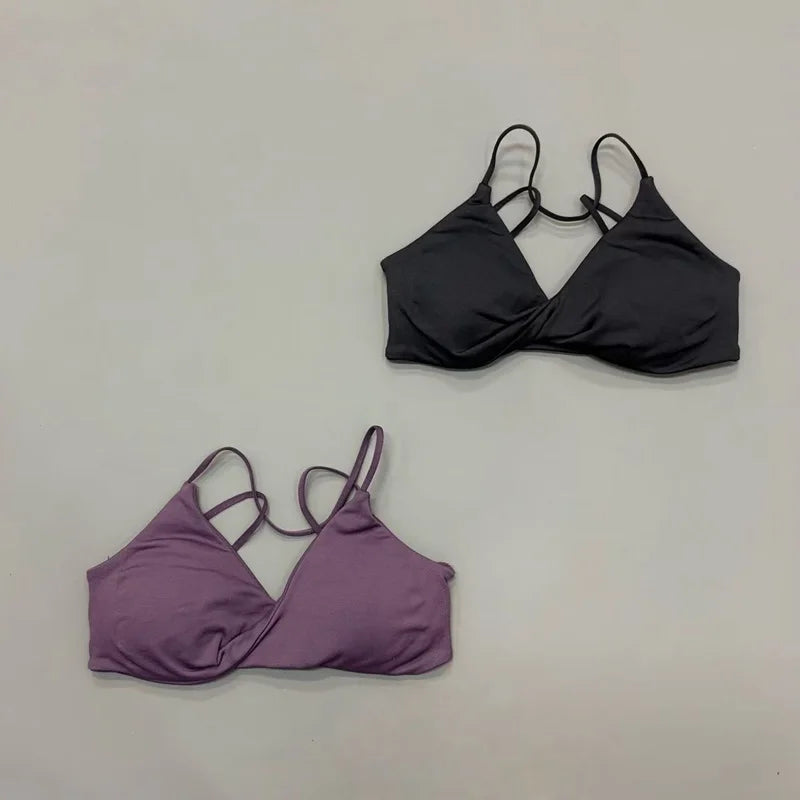 Backless High Support Sports Bra
