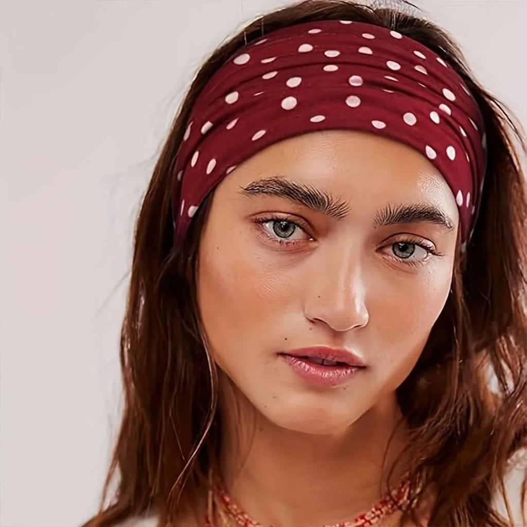 Polka Dot Sports Headband