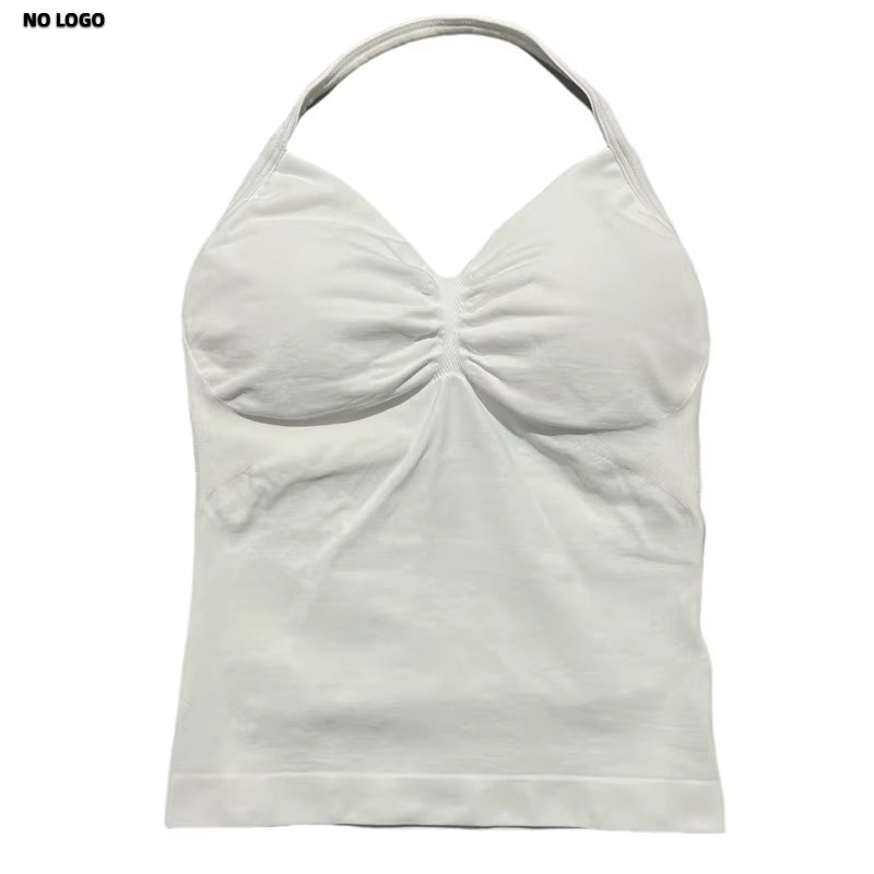 Longline Open Back Halter Top 