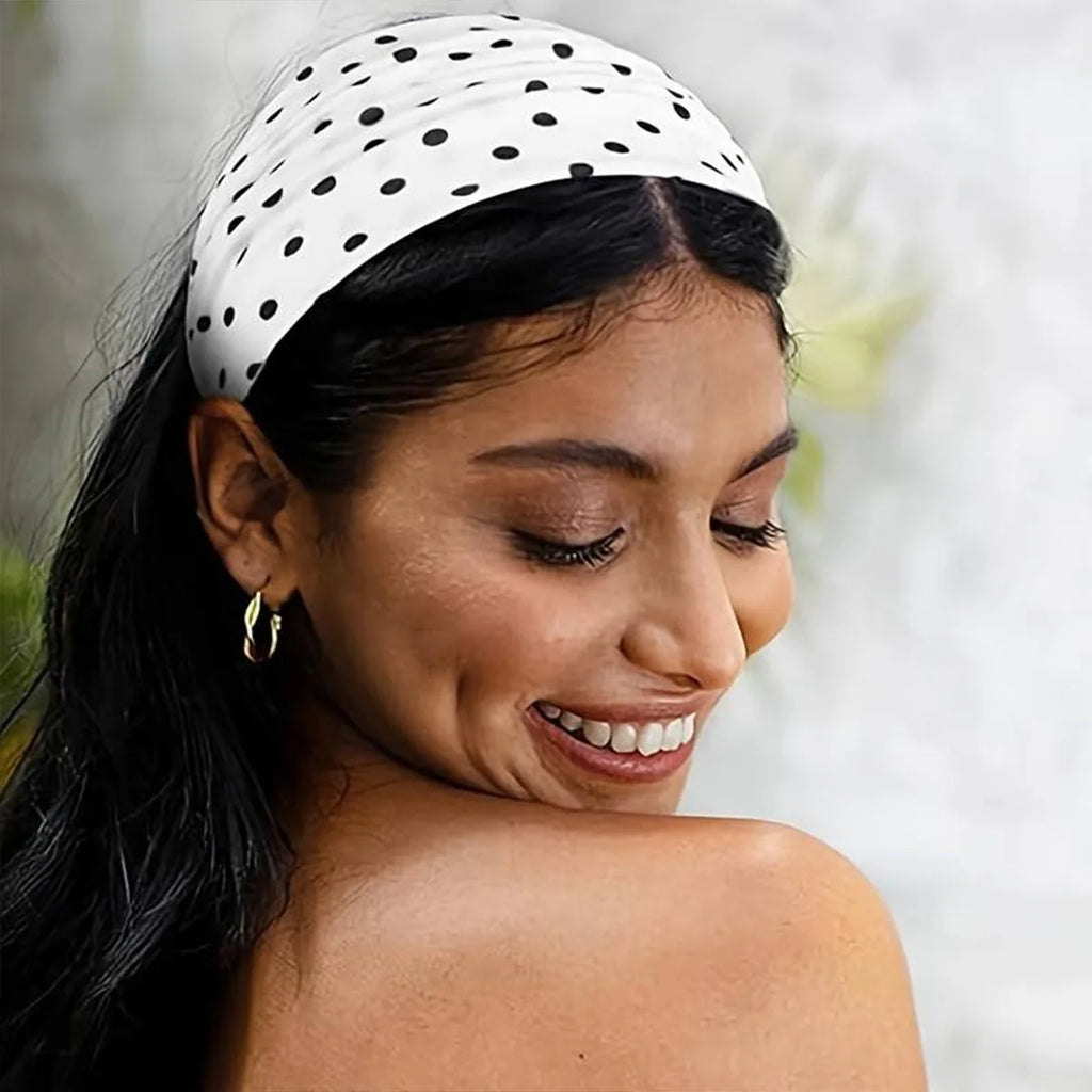 Polka Dot Sports Headband
