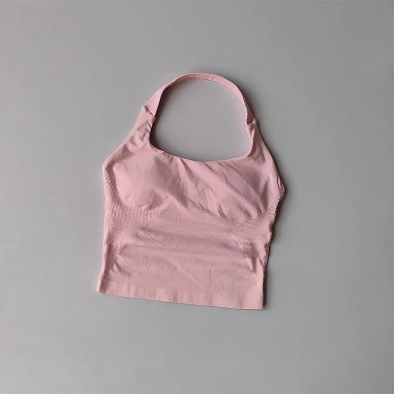 HALTER YOGA SPORTS BRA