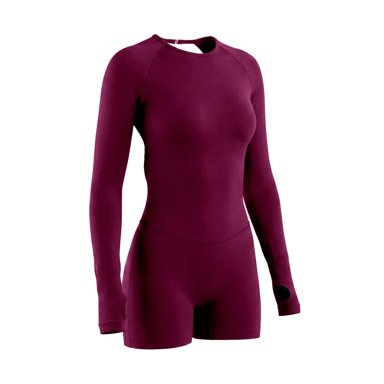 Seamless Open Back One Piece Body Suit