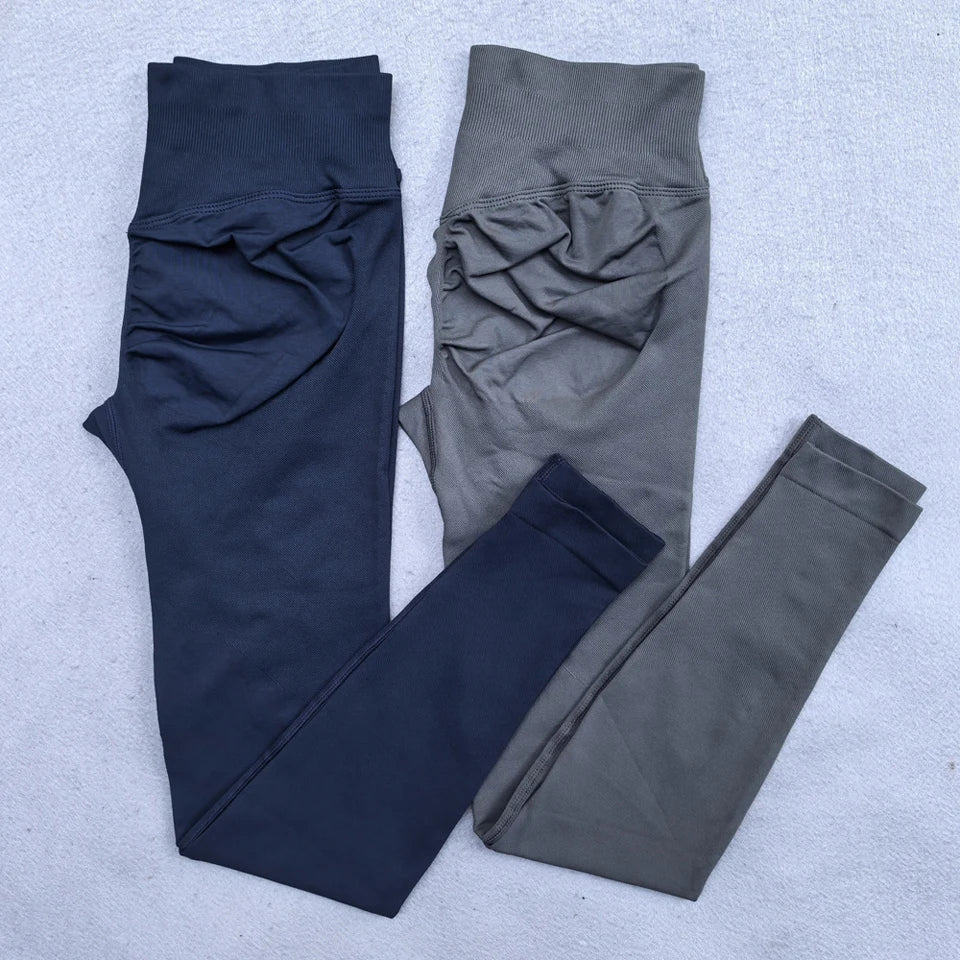 SEAMLESS SCRUNCH YOGA LEGGINGS