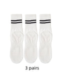 3 Pairs Anti Slip Fitness Socks