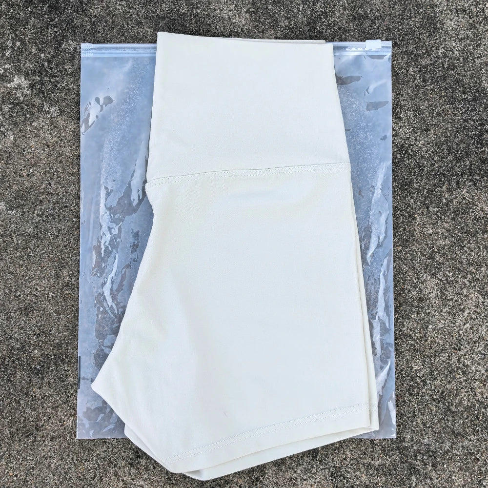 HIGH WAIST YOGA BIKER SHORTS