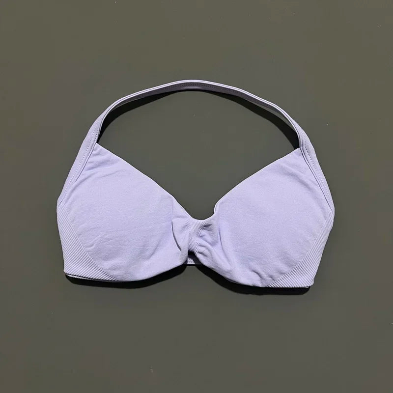 STRAPPY SEAMLESS YOGA BRA