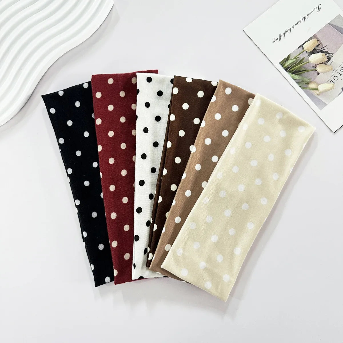 Polka Dot Sports Headband