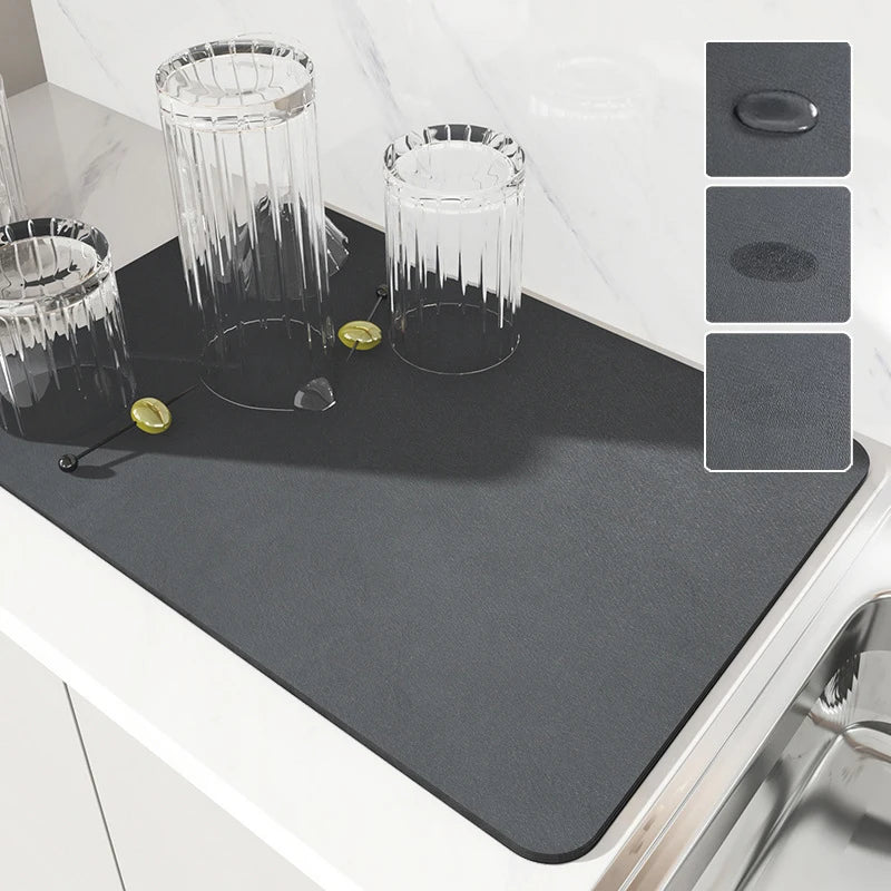 Super Absorbent Kitchen Drying Mat