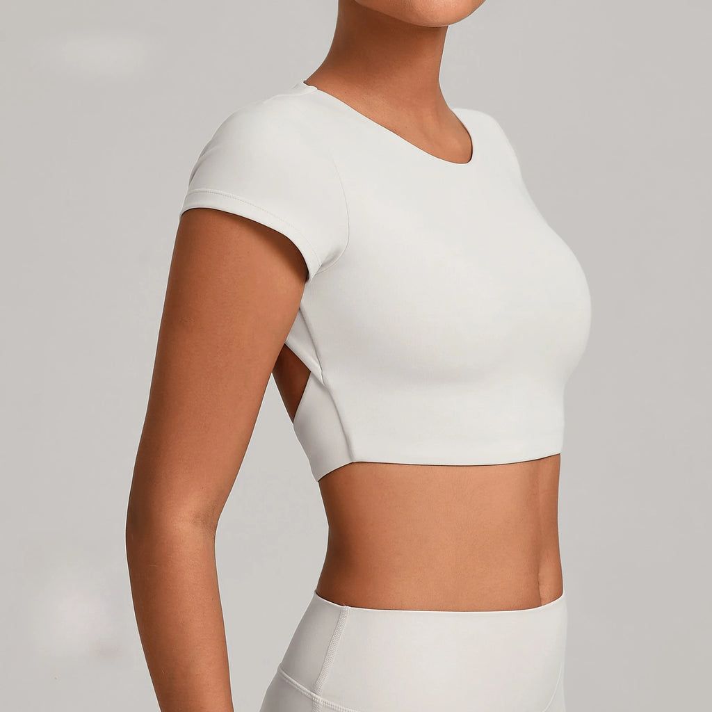 Open Back Sports Bra