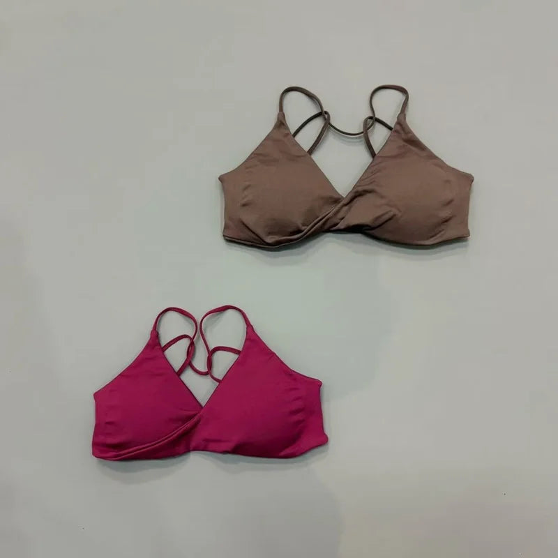 Backless High Support Sports Bra