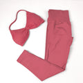 Two Piece  Seamless leggings and Bra Set