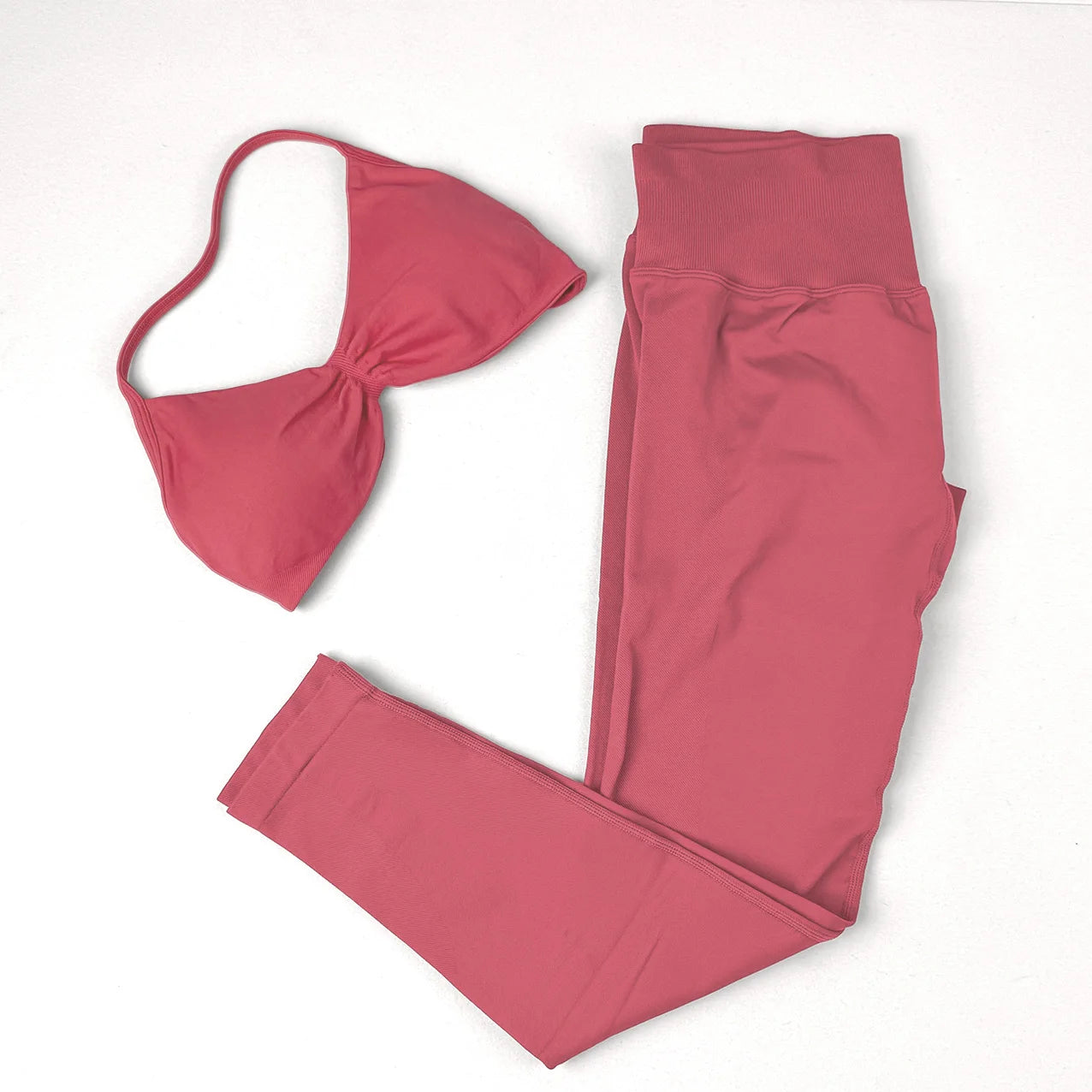 Two Piece  Seamless leggings and Bra Set