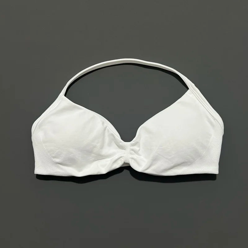 STRAPPY SEAMLESS YOGA BRA