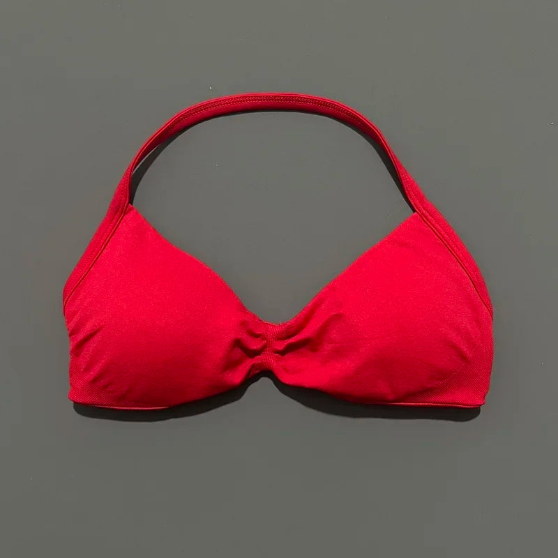 STRAPPY SEAMLESS YOGA BRA