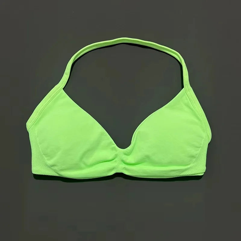 STRAPPY SEAMLESS YOGA BRA