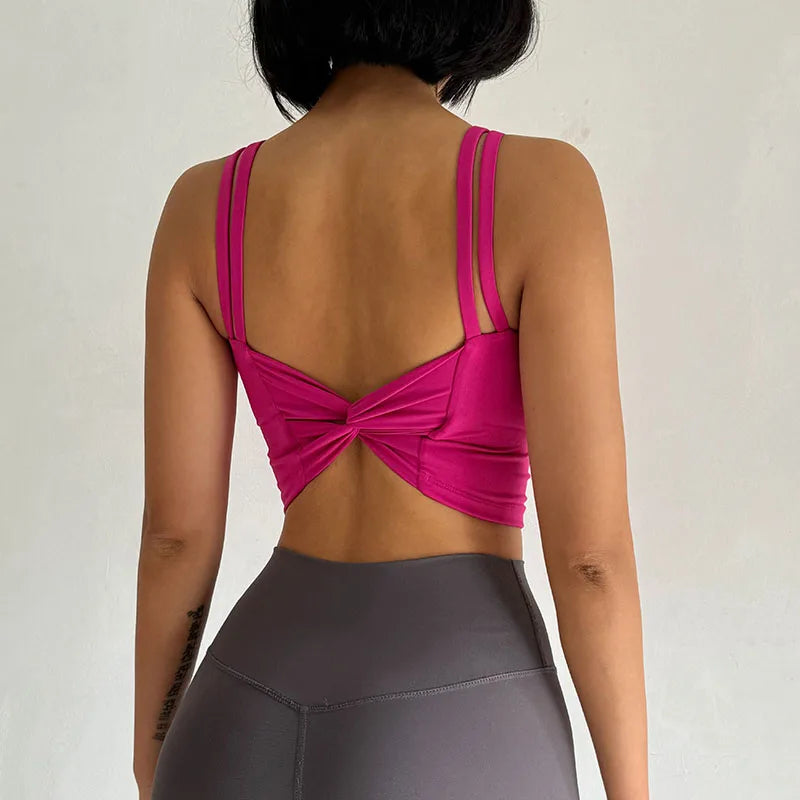 Butterfly Back Fitness Top
