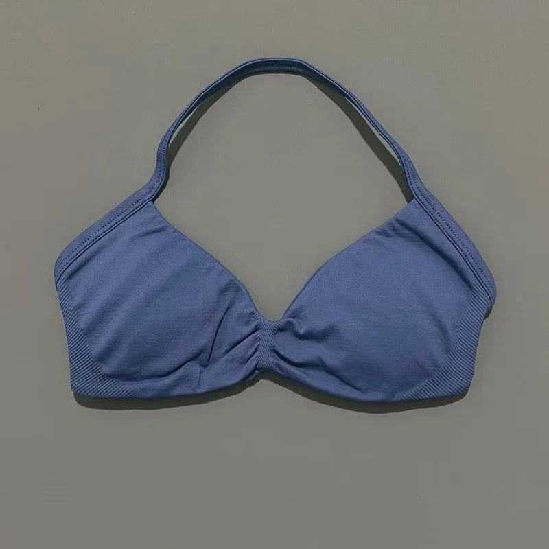 STRAPPY SEAMLESS YOGA BRA