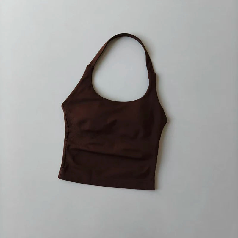 HALTER YOGA SPORTS BRA