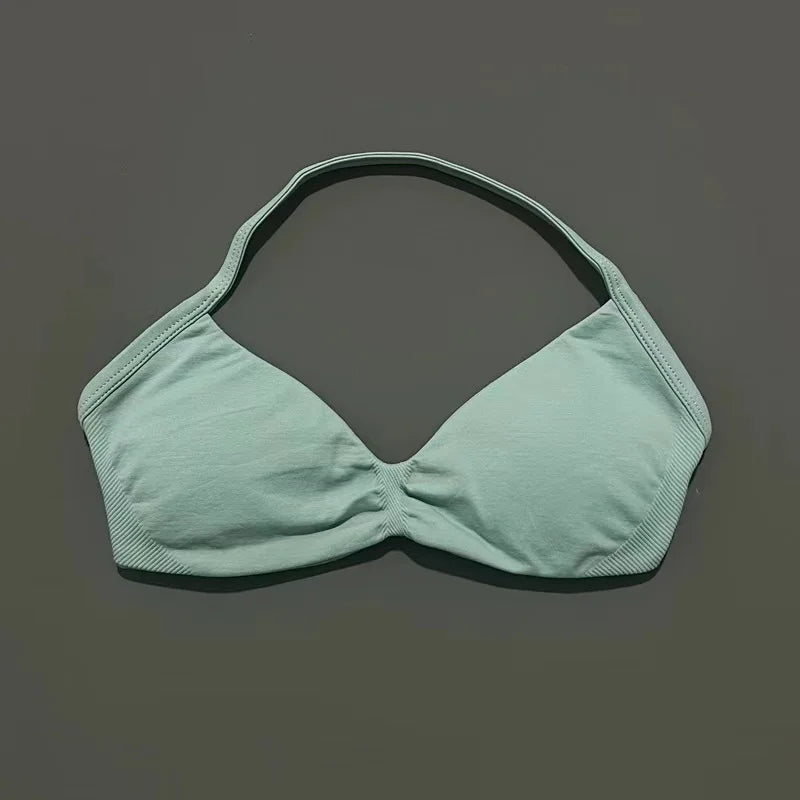 STRAPPY SEAMLESS YOGA BRA