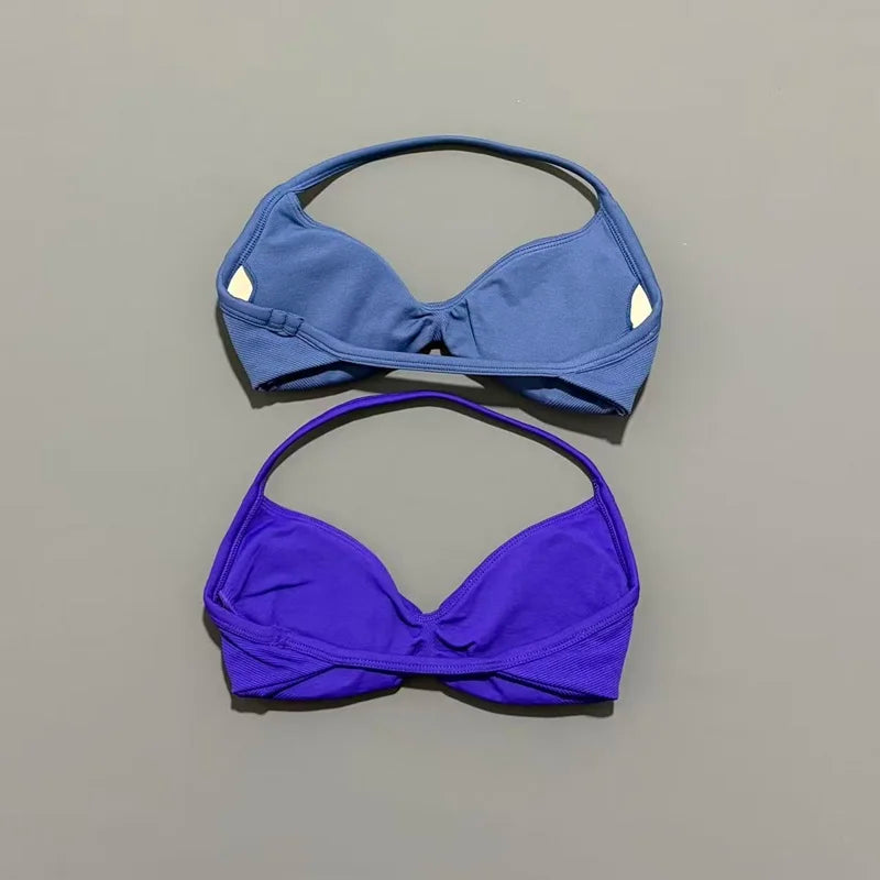 STRAPPY SEAMLESS YOGA BRA