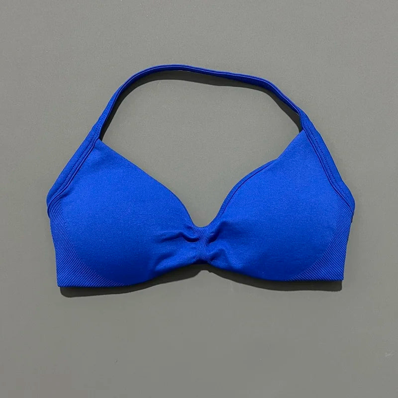 STRAPPY SEAMLESS YOGA BRA
