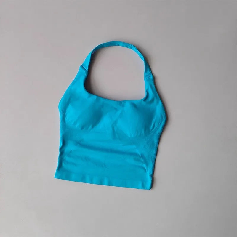 HALTER YOGA SPORTS BRA