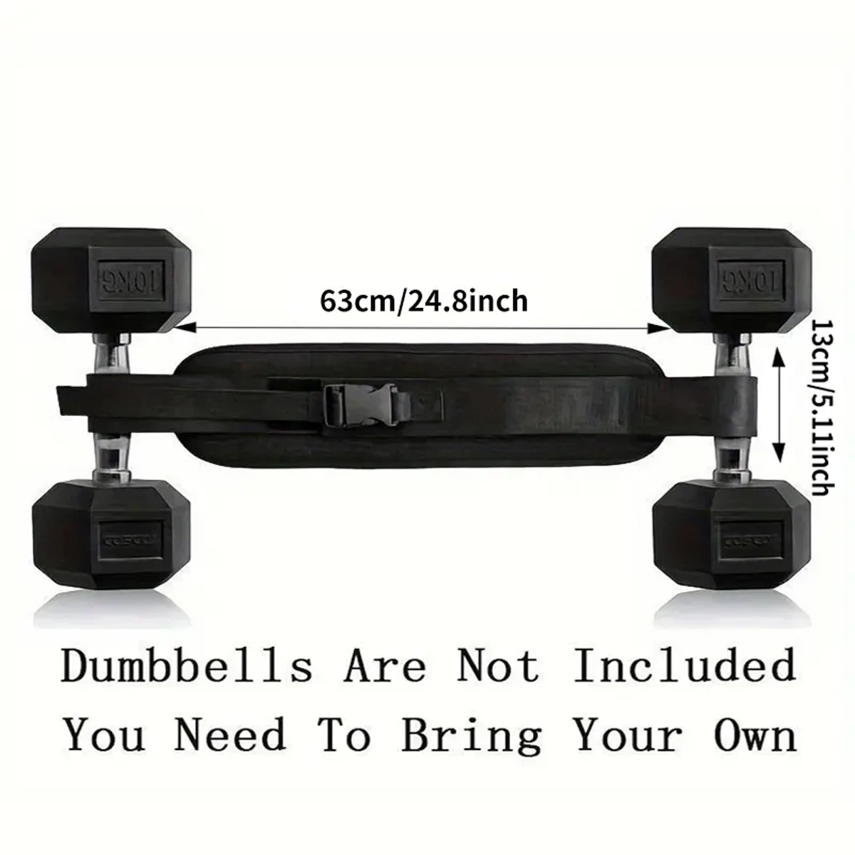 Adjustable Dumbbell Waist Belt