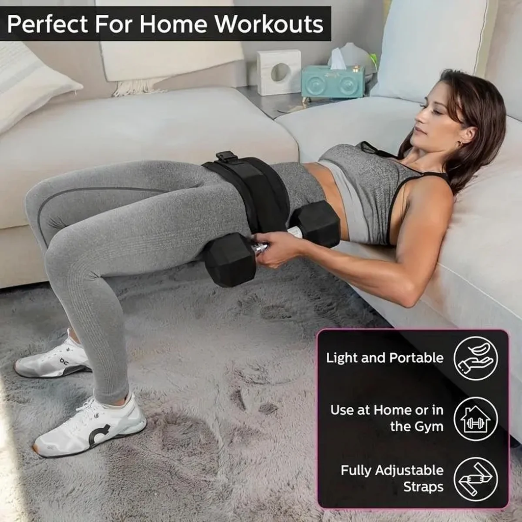 Adjustable Dumbbell Waist Belt